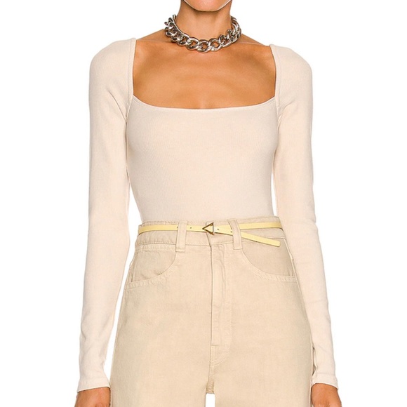 Atoir The Bambi Bodysuit in Putty - Picture 1 of 8